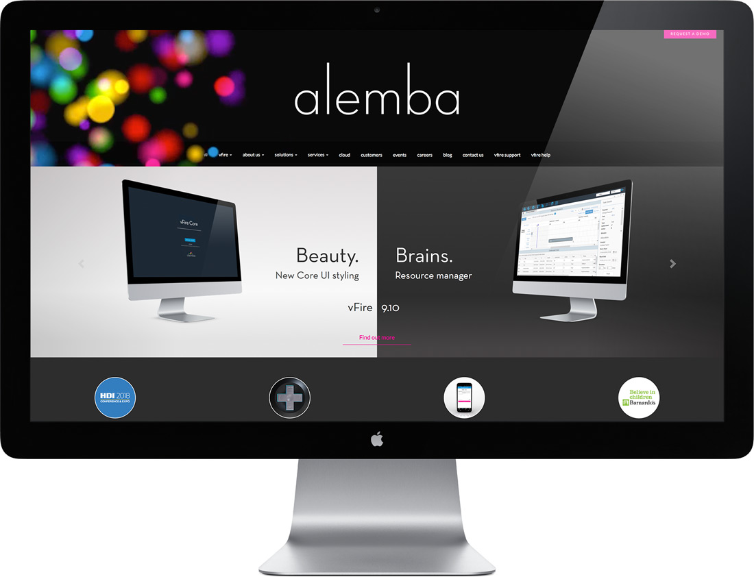 Alemba website